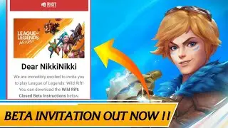 LOL WILD RIFT BETA TEST CONFIRMED!!! - SEPTEMBER!!? - League of Legends wild rift news