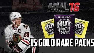NHL 16: 15 золотых редких наборов &laquo;Group Breaks&raquo;
