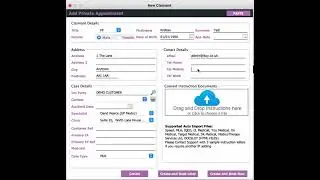 How to add a private claimant case onto Nephex Medical