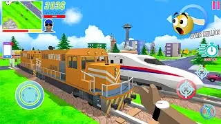 Jack New North Bullet Train 🚅 🥳🚅 in dude theft wars