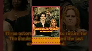 Three actors who refused to return for The Sandman Season 2, and the last one is unexpected.#usa
