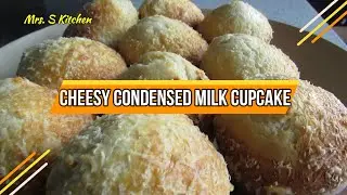 CHEESY CONDENSED MILK CUPCAKE