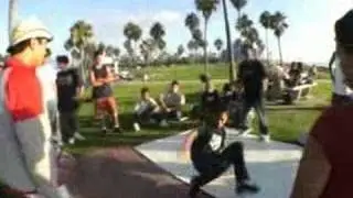 BBoy Jermz Clips From Dat's Beach Jam Part 2