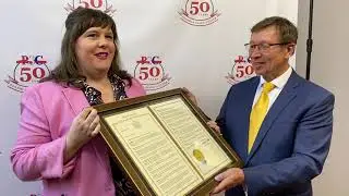 Emily Gallagher uhonorowała 50-lat CPS rezolucją