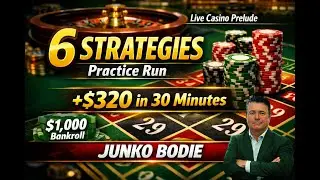 How To Win At Roulette-Six Strategies-$320 In Profit!