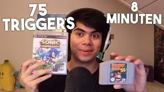 ASMR 75 Triggers in 8 Minuten