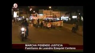 Marcha por Leandro Centeno