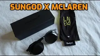 SunGod x McLaren Lando Norris Zephyr's Sunglasses Unboxing & Review &brvbar; LN04