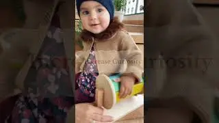 Spinning Drum by The Sculpted Brain  #spinningdrum #braindevelopment #educationaltoys  #montessori