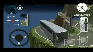 Mountain Bus tv channel gaming pahadi road 🛣️ game play