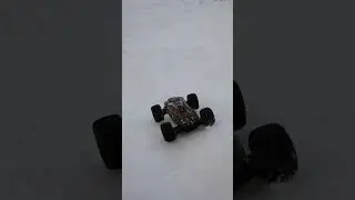 RC Car Winter Test Drive in the Snow (more details in the video description)!
