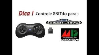 # 86 - CONTROLE 8BITDO MEGA DRIVE