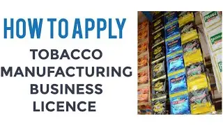 How To Apply Pan Masala Manufacturing Business License I Pan Masala Factory License Kaise Banaye I