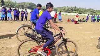 #school #sports #slow bicycle.