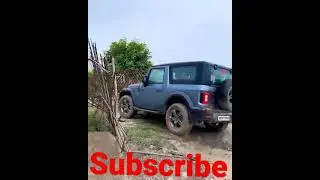 Mahindra Thar bs6 2021 off-road driving 😎 #thar_lovers #shorts 🔥