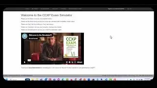 CCXP Exam Simulator - now comes with coaching and recertification credits