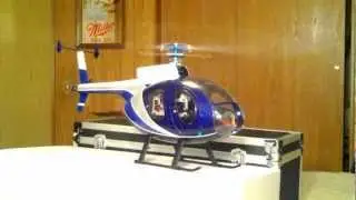 MD500E 450 SCALE FUSE WITH KDS 450C FIRST START UP