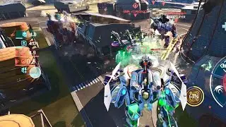 💣3 Titan  vs 1 Titan ❤️‍🔥 sad battle but interesting  battlefield #warrobotsgameplay #warrobots #su￼