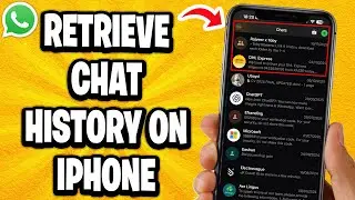 Как восстановить историю чатов WhatsApp на iPhone