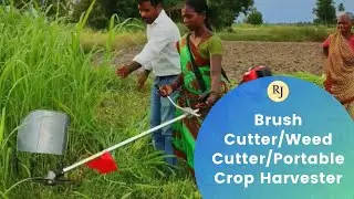 Brush Cutter/Weed Cutter/Portable Crop Harvester / Backpack Cutter / RJ Electronics/9727713228