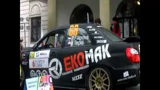 Petra Filipov&aacute; rally Vset&iacute;n rampa