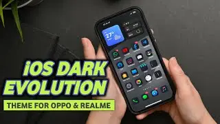 iOS Dark Evo Theme 😎 Tema Oppo & Realme