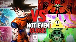 Why Goku VS The Big 3 of Cartoon Evil ISN’T EVEN CLOSE!
