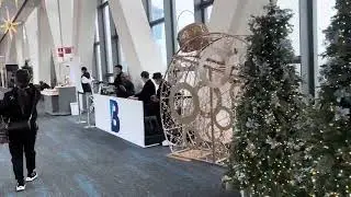 Holidays pop up terminal B Lga airport New York voice of Mahbub November 21/2025