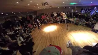 Kids breakdance battle
