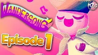Wandersong Gameplay Walkthrough - Episode 1 - Musical Adventure! Act One: The Haunting in Langtree!