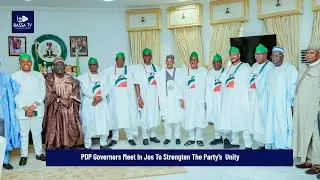 PDP Governors Meet In Jos To Strengthens The Party&rsquo;s  Unity