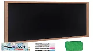 VEVOR Magnetic Chalk Board Hanging Message Signs with Chalks Vintage Chalkboard Sign