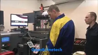 Full rotary screen printing press