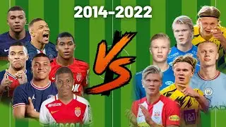 Mbappe vs Haaland💪(2014-2022)