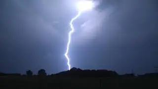 Insane Cloud to Ground Lightning in Pryor, OK - 5/22/2019