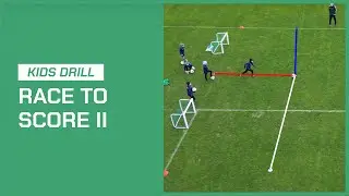 Race to score II | Soccer Coaching Drill