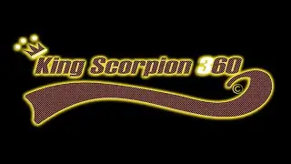 King Scorpion 540 Wide Mouth Hard Tight 540 Wave Hair Brush DBO Series