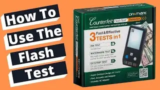 Dri Mark Flash Test Counterfeit Detector