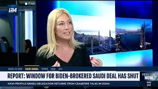 Asher Fredman and Ruth Wasserman Lande Discuss Israel-Saudi Normalization on I-24. 11/7/24