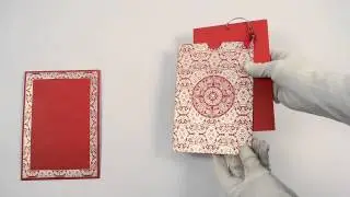 D-5951, Red Color, Designer Multifaith Invitations, Wedding Card, Multi-Faith Wedding Invitations