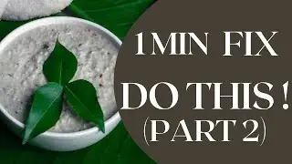 How to Reduce salt in Coconut chutney - Part 2
