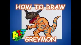 How to Draw GREYMON