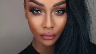 BIGGER NUDE PINK LIPS AND SMOKEY EYES | SONJDRADELUXE