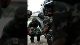 Indian army rescue for dead bodies #helicopter #army #commando #military #indianarmy #live #trending