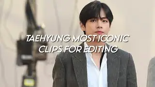 ❝bts taehyung most iconic hot clips for editing
