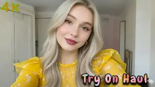 🔥 bikini try on haul transparent bikini lingerie fashion trends review