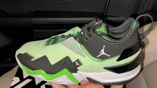 Jordan Westbrook One Take Rage Green shoes