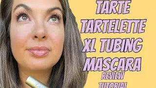 Tarte Tartelette XL tubing mascara - tutorial & review #tartecosmetics #mascara