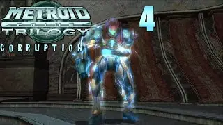 Let's Play Metroid Prime 3 Corruption Trilogy [Part 4] - Grappling with Phazon Infection