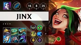 Jinx ARAM - BR Challenger Patch 25.20